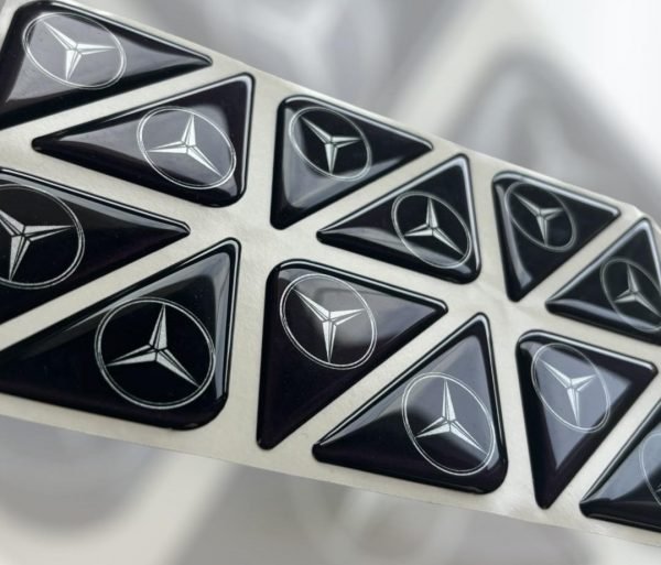 Mercedes Corner Badge Pair