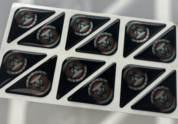 Jaguar Corner Badge Pair