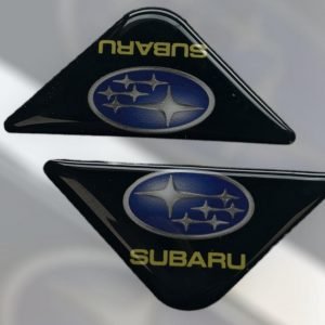 Subaru Corner Badge Pair