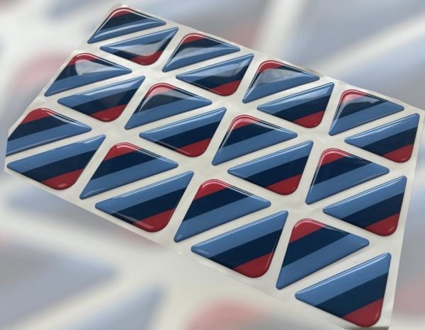 BMW M-Sport Corner Badge Pair