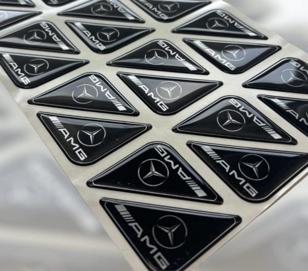 Mercedes AMG Corner Badge Pair