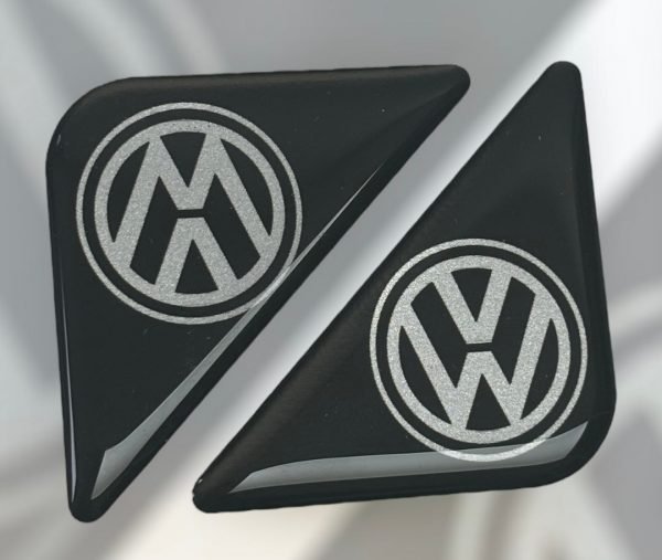 Volkswagen Corner Badge Pair