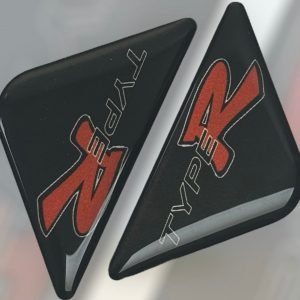 Honda Type R Corner Badge Pair