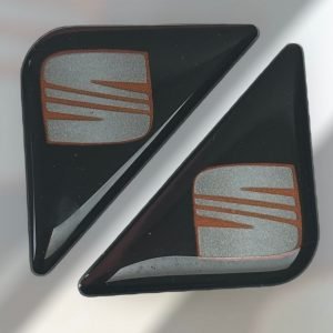 Seat Corner Badge Pair