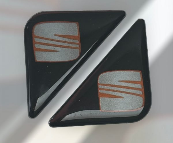 Seat Corner Badge Pair