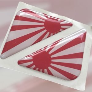 JDM - Japan Corner Badge Pair